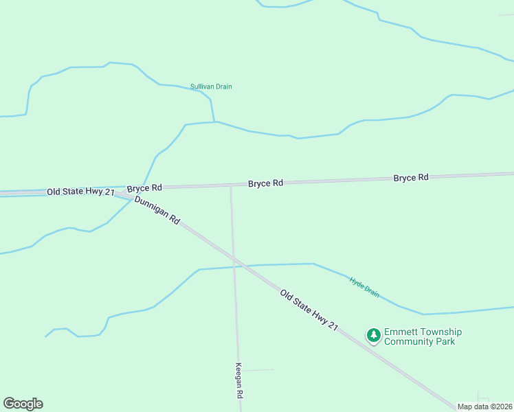 map of restaurants, bars, coffee shops, grocery stores, and more near 11463 Bryce Road in Emmett
