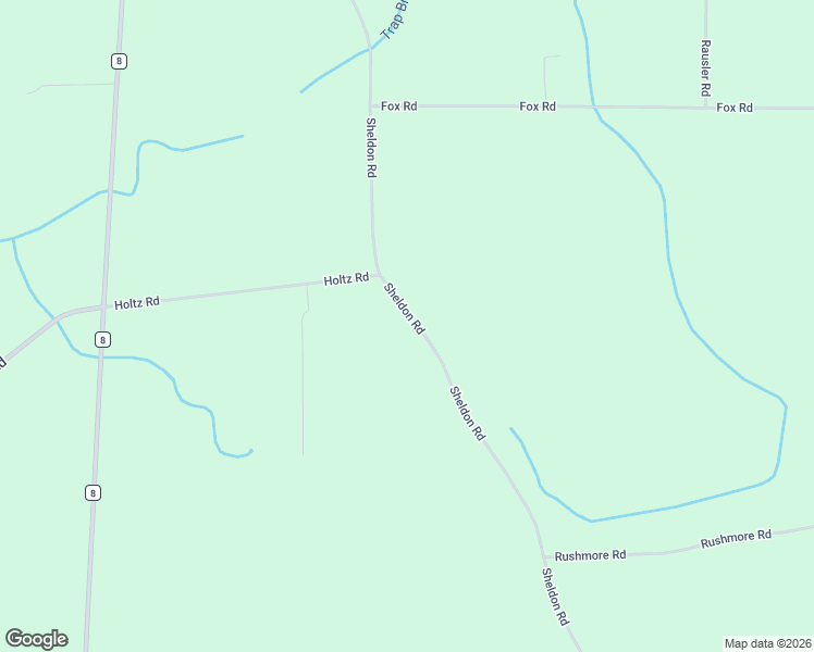 map of restaurants, bars, coffee shops, grocery stores, and more near 528 Sheldon Road in Palmyra