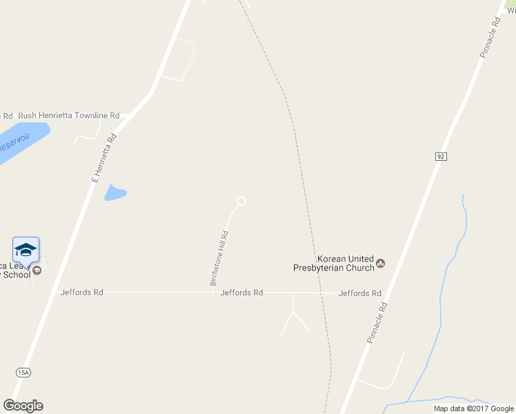 map of restaurants, bars, coffee shops, grocery stores, and more near 4 Birchstone Hill Road in Rush