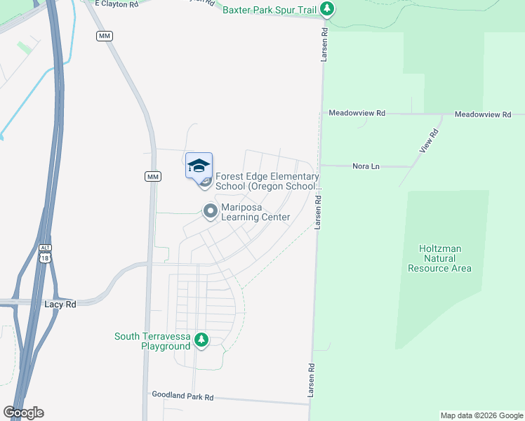 map of restaurants, bars, coffee shops, grocery stores, and more near 2869-3099 Larsen Road in Fitchburg