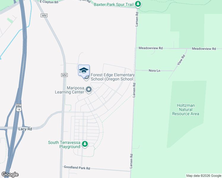 map of restaurants, bars, coffee shops, grocery stores, and more near 2869-3099 Larsen Road in Fitchburg