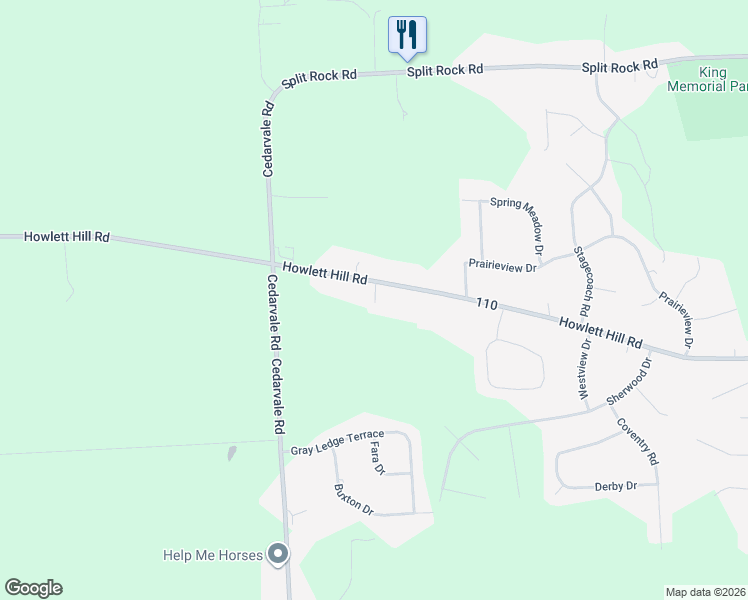 map of restaurants, bars, coffee shops, grocery stores, and more near 3828 Howlett Hill Road in Syracuse