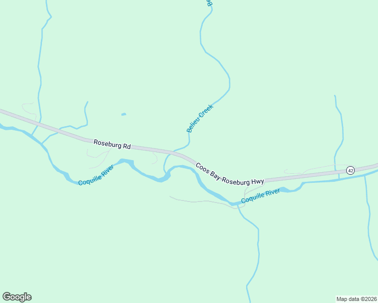 map of restaurants, bars, coffee shops, grocery stores, and more near 20191 Oregon 42 in Myrtle Point