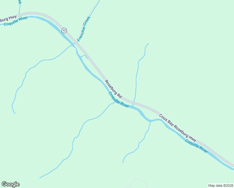 map of restaurants, bars, coffee shops, grocery stores, and more near Coos Bay-Roseburg Highway in Myrtle Point