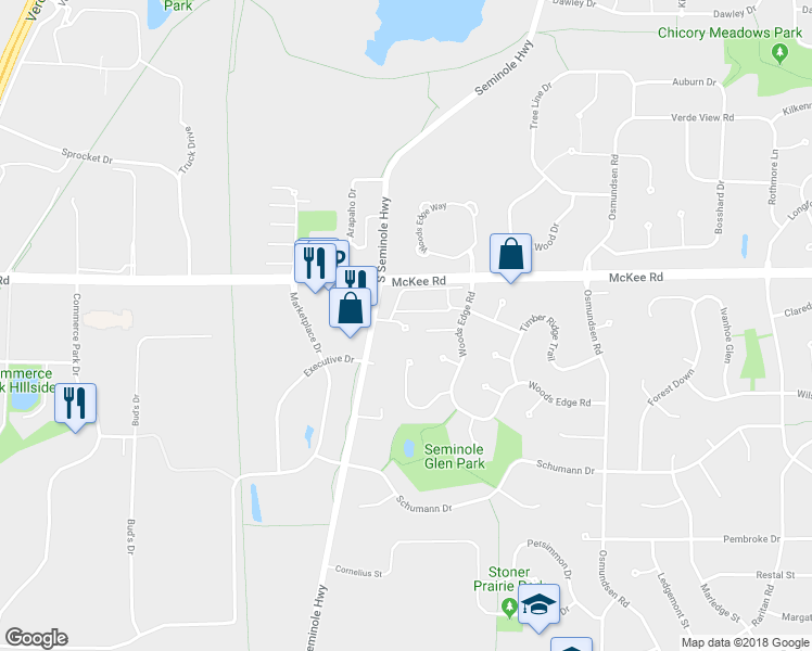 map of restaurants, bars, coffee shops, grocery stores, and more near 5938 Forest Lane in Fitchburg