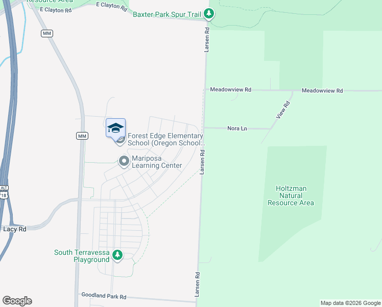 map of restaurants, bars, coffee shops, grocery stores, and more near 2869-3099 Larsen Road in Fitchburg