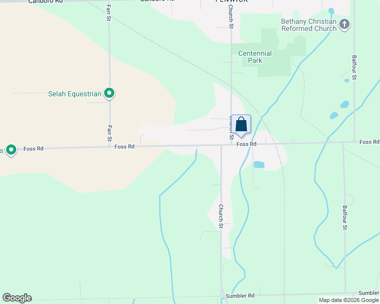 map of restaurants, bars, coffee shops, grocery stores, and more near 838 Foss Road in Pelham
