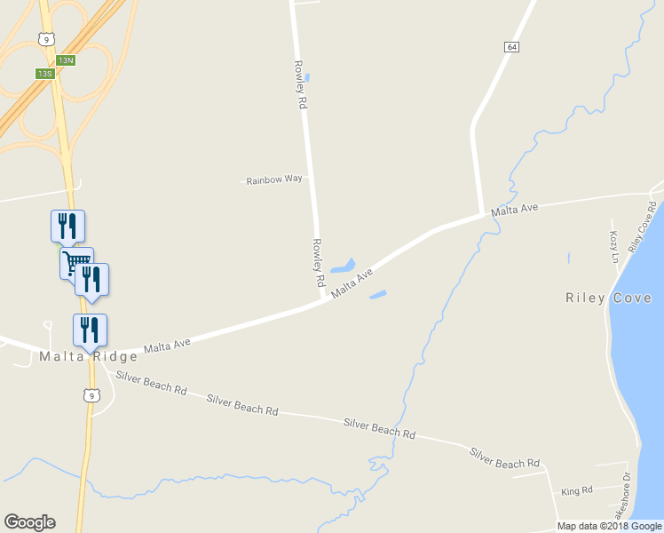 map of restaurants, bars, coffee shops, grocery stores, and more near 2008 Rowley Road in Ballston Spa