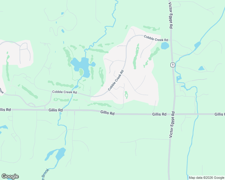 map of restaurants, bars, coffee shops, grocery stores, and more near 5 Esker Rise in Victor