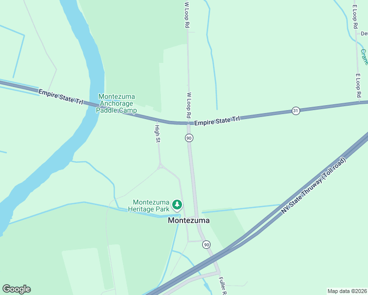 map of restaurants, bars, coffee shops, grocery stores, and more near 8197 New York 90 in Port Byron