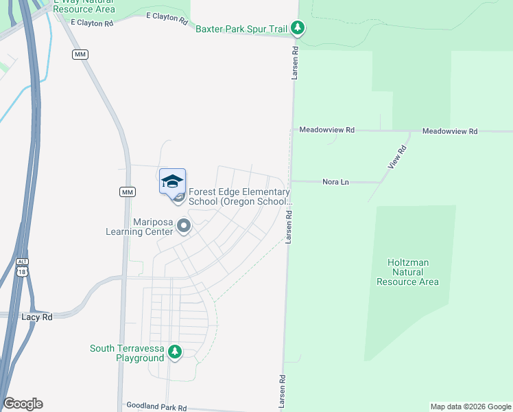 map of restaurants, bars, coffee shops, grocery stores, and more near 2869-3099 Larsen Road in Fitchburg