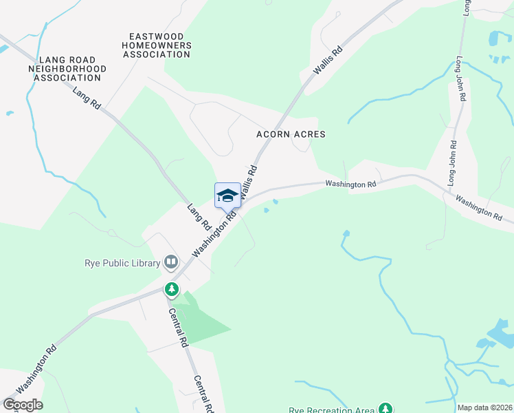 map of restaurants, bars, coffee shops, grocery stores, and more near 475 Washington Road in Rye