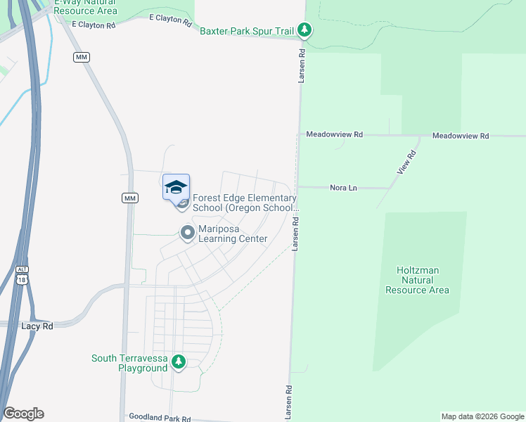 map of restaurants, bars, coffee shops, grocery stores, and more near 2869-3099 Larsen Road in Fitchburg