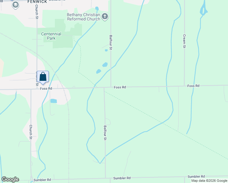 map of restaurants, bars, coffee shops, grocery stores, and more near 696 Foss Road in Pelham
