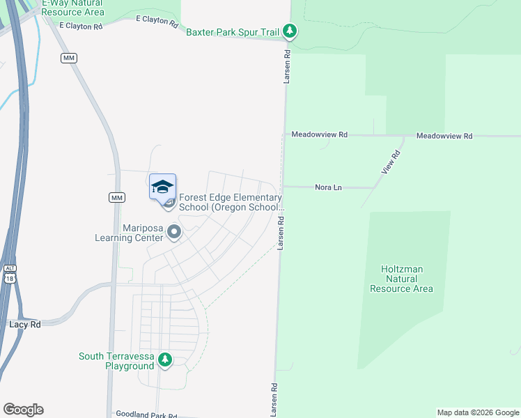 map of restaurants, bars, coffee shops, grocery stores, and more near 2869-3099 Larsen Road in Fitchburg