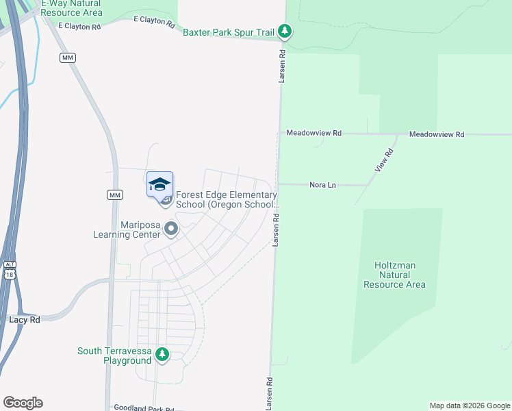 map of restaurants, bars, coffee shops, grocery stores, and more near 2869-3099 Larsen Road in Fitchburg