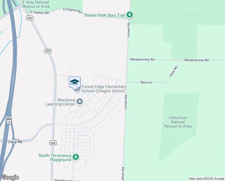 map of restaurants, bars, coffee shops, grocery stores, and more near 2869-3099 Larsen Road in Fitchburg