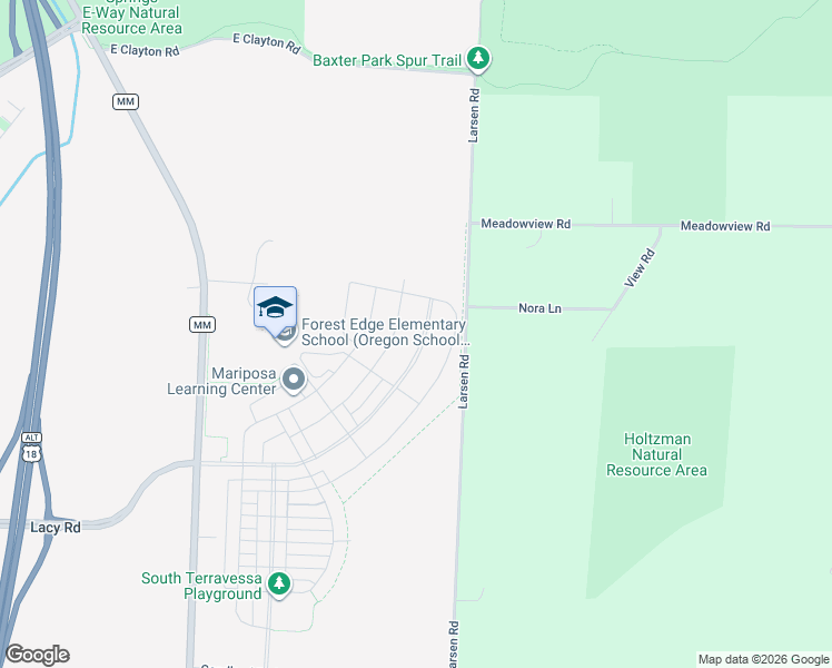 map of restaurants, bars, coffee shops, grocery stores, and more near 2869-3099 Larsen Road in Fitchburg