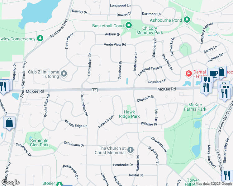 map of restaurants, bars, coffee shops, grocery stores, and more near 2948 Ivanhoe Glen in Fitchburg