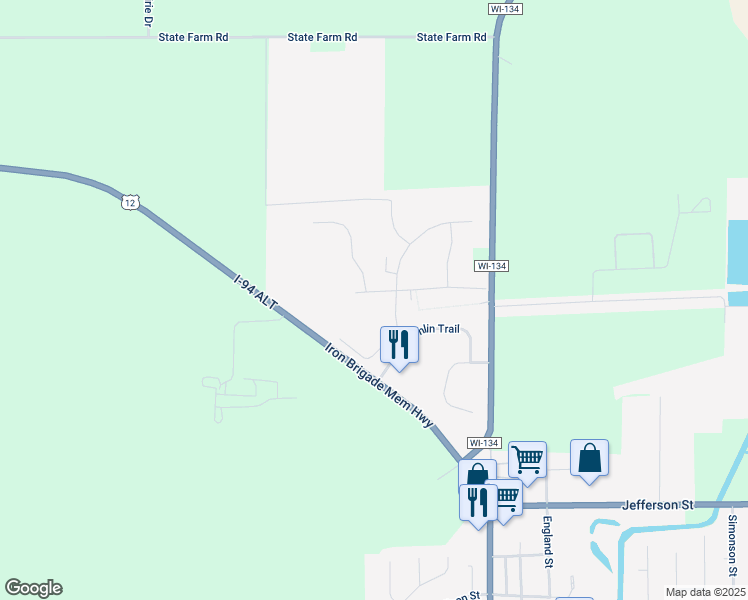 map of restaurants, bars, coffee shops, grocery stores, and more near 802 Vineyard Dr in Cambridge