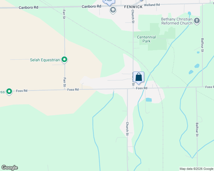 map of restaurants, bars, coffee shops, grocery stores, and more near 835 Foss Road in Pelham