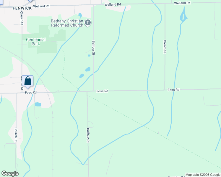 map of restaurants, bars, coffee shops, grocery stores, and more near 661 Foss Road in Pelham