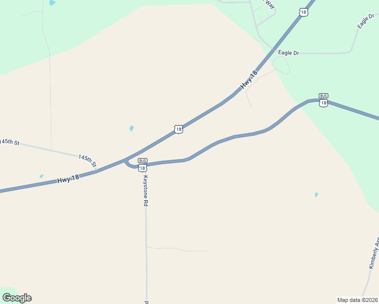 map of restaurants, bars, coffee shops, grocery stores, and more near 30157 Klein Brewery Road in McGregor