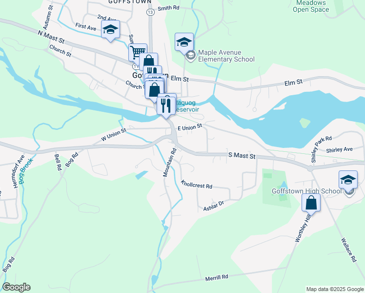 5 South Mast Street, Goffstown NH Walk Score