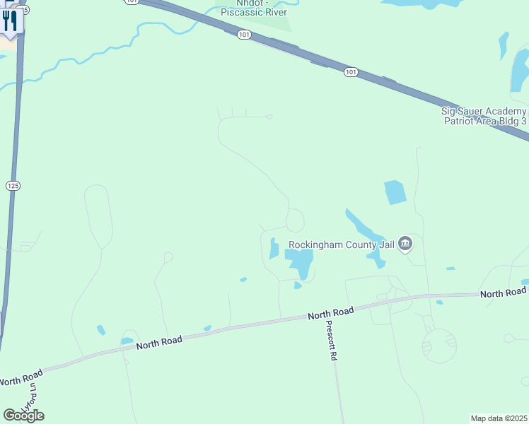 map of restaurants, bars, coffee shops, grocery stores, and more near 25 Shannon Way in Brentwood