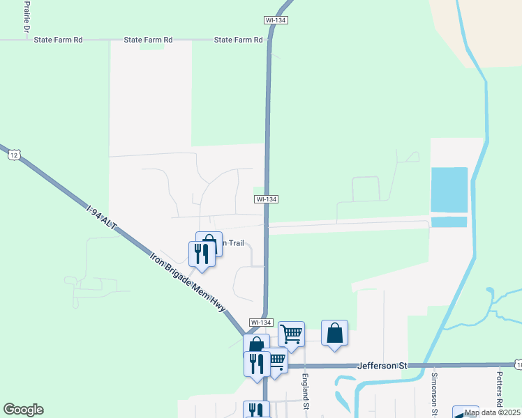 map of restaurants, bars, coffee shops, grocery stores, and more near 601 Vineyard Drive in Cambridge
