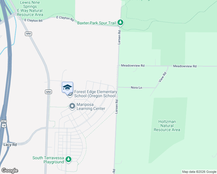 map of restaurants, bars, coffee shops, grocery stores, and more near 2869-3099 Larsen Road in Fitchburg