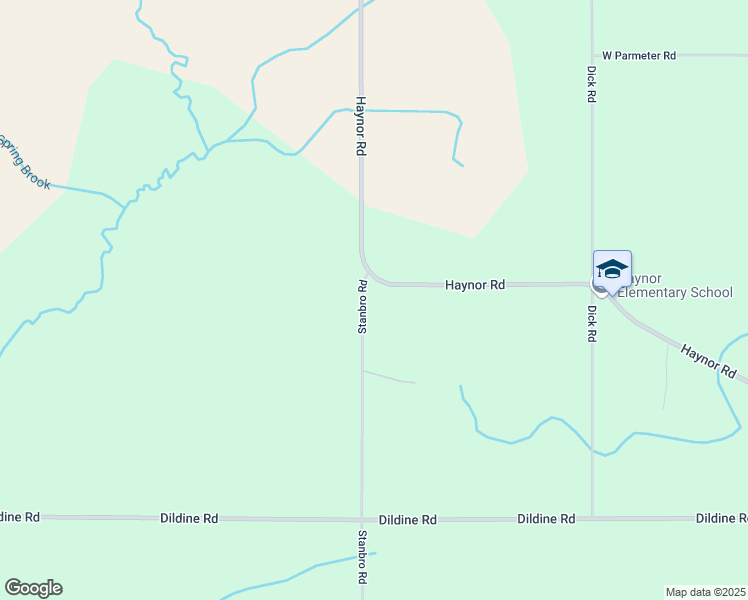 map of restaurants, bars, coffee shops, grocery stores, and more near 1886 Stanbro Road in Ionia