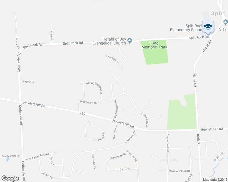 map of restaurants, bars, coffee shops, grocery stores, and more near 5036 Stagecoach Road in Camillus