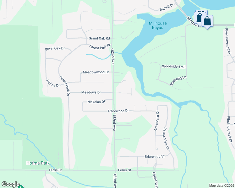 map of restaurants, bars, coffee shops, grocery stores, and more near 13590 152nd Avenue in Grand Haven