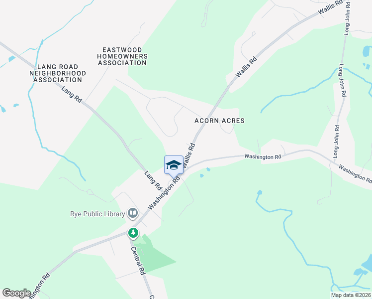 map of restaurants, bars, coffee shops, grocery stores, and more near 475 Washington Road in Rye