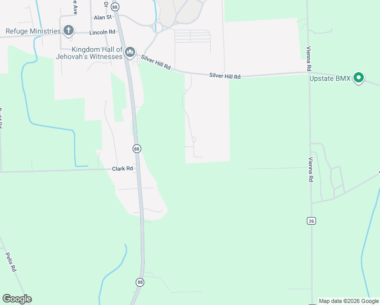 map of restaurants, bars, coffee shops, grocery stores, and more near 127 Pine Ridge Drive in Newark