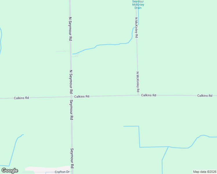 map of restaurants, bars, coffee shops, grocery stores, and more near 9118 Calkins Road in Flint