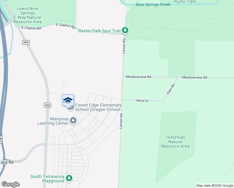 map of restaurants, bars, coffee shops, grocery stores, and more near 3142 Larsen Road in Madison