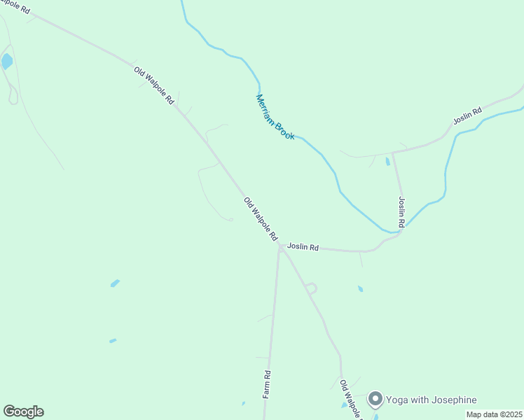 map of restaurants, bars, coffee shops, grocery stores, and more near 1537 County Road in Walpole