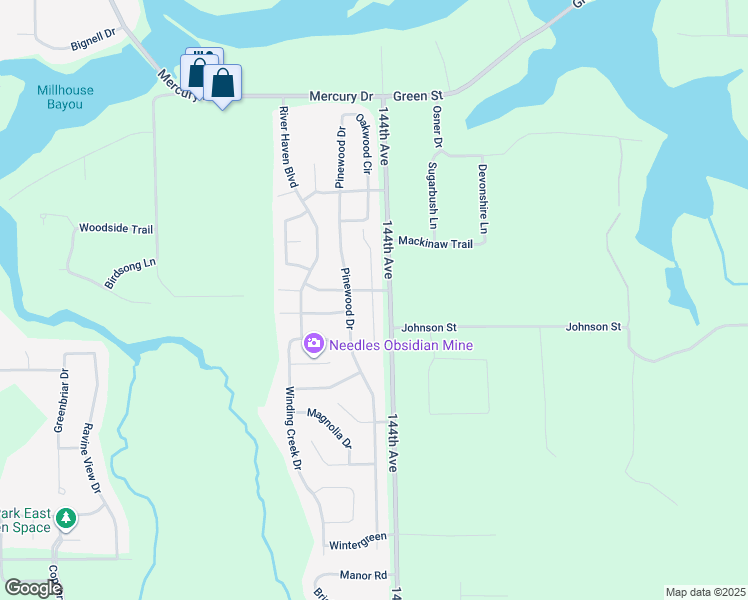 map of restaurants, bars, coffee shops, grocery stores, and more near 13656 144th Avenue in Grand Haven