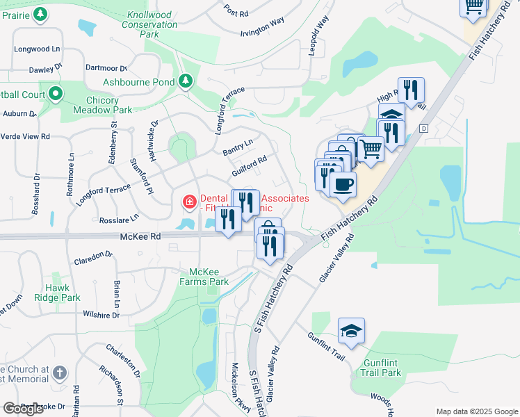 map of restaurants, bars, coffee shops, grocery stores, and more near 2976 Triverton Pike Drive in Fitchburg