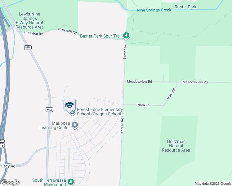 map of restaurants, bars, coffee shops, grocery stores, and more near 3101-3173 Larsen Road in Fitchburg