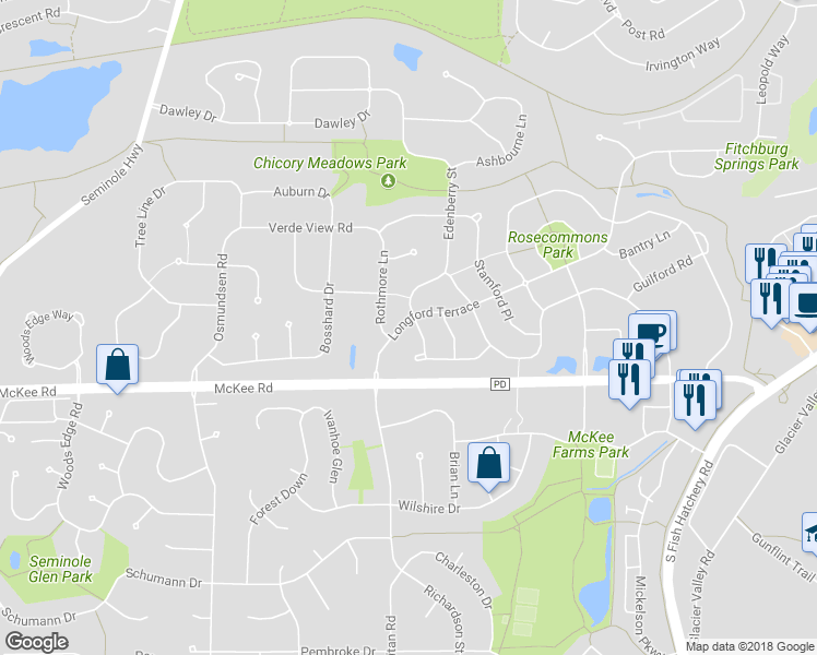 map of restaurants, bars, coffee shops, grocery stores, and more near 2987 Edenberry Street in Fitchburg