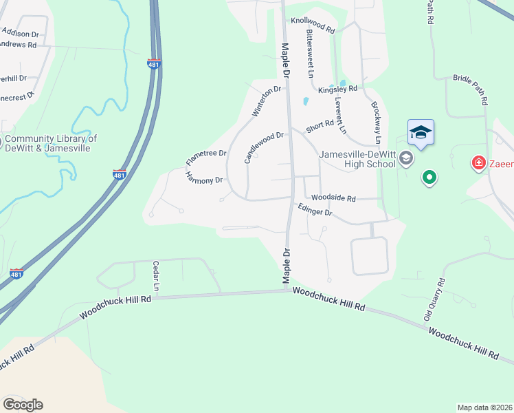5159 Winterton Drive, Fayetteville NY Walk Score