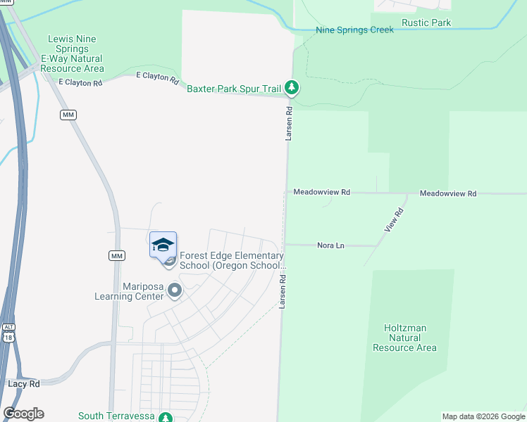 map of restaurants, bars, coffee shops, grocery stores, and more near 3101-3173 Larsen Road in Fitchburg