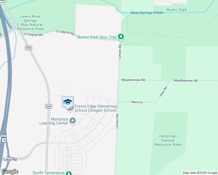 map of restaurants, bars, coffee shops, grocery stores, and more near 3101-3173 Larsen Road in Fitchburg