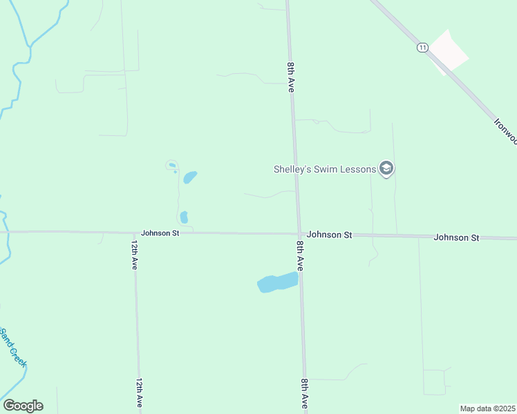 map of restaurants, bars, coffee shops, grocery stores, and more near 931 Johnson Street in Marne
