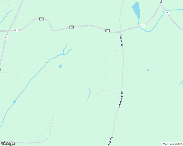 map of restaurants, bars, coffee shops, grocery stores, and more near 7 Sweet Road in Stillwater