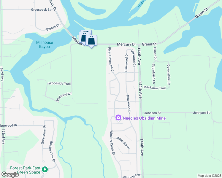 map of restaurants, bars, coffee shops, grocery stores, and more near 13682 Bluewater Cove in Grand Haven