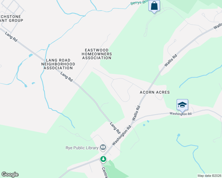 map of restaurants, bars, coffee shops, grocery stores, and more near 76 Tehias Road in Rye